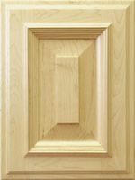 Burbank kitchen cabinet door with applied moulding